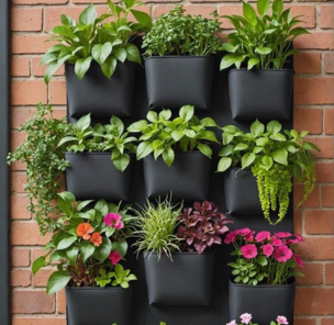 Portrait of a vertical garden expert